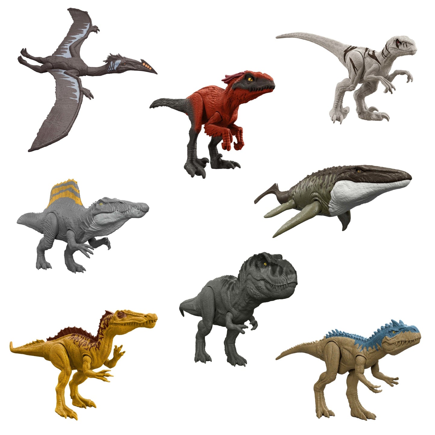Jurassic World Dinossauro de Brinquedo Rebirth de 12