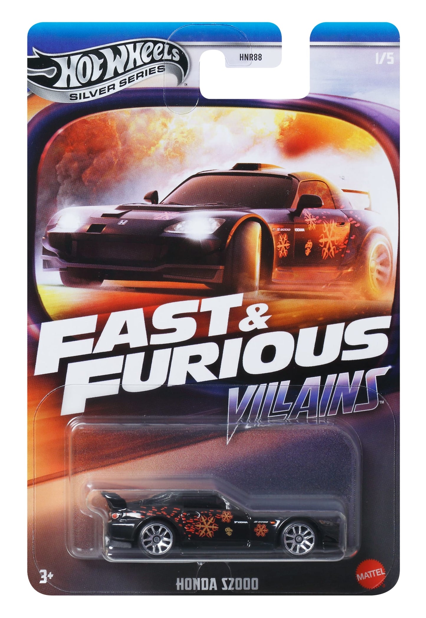 Hot Wheels Collector Veículo de Brinquedo Fast & Furious Honda S2000