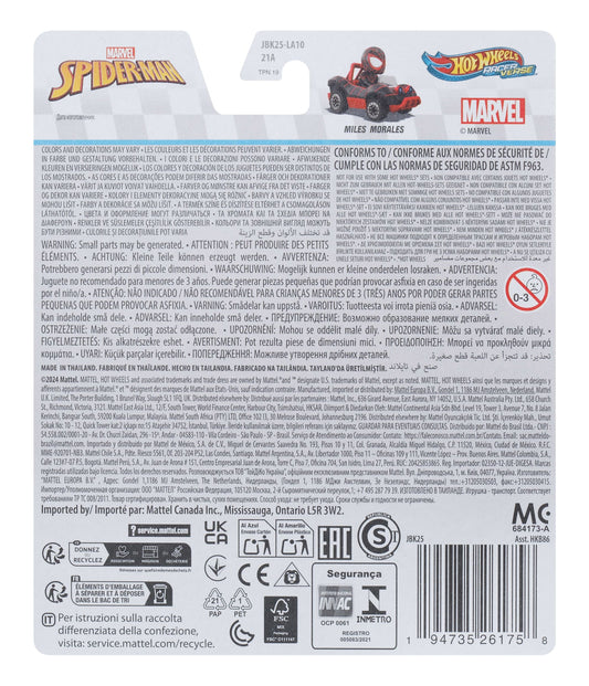Hot Wheels RacerVerse Veículo de Brinquedo Miles Morales