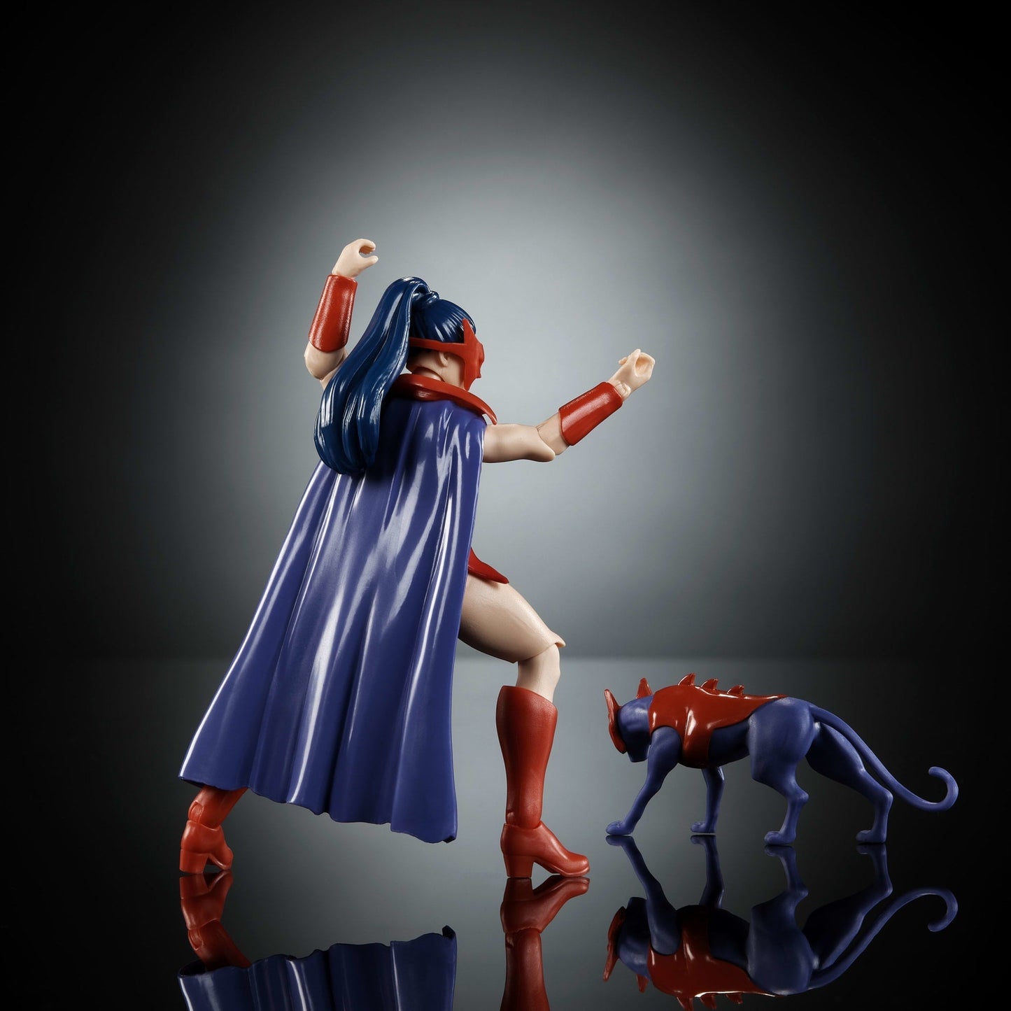 Masters of the Universe Origins Figura de Acción Cartoon Collection Catra de 5.5 pulgadas