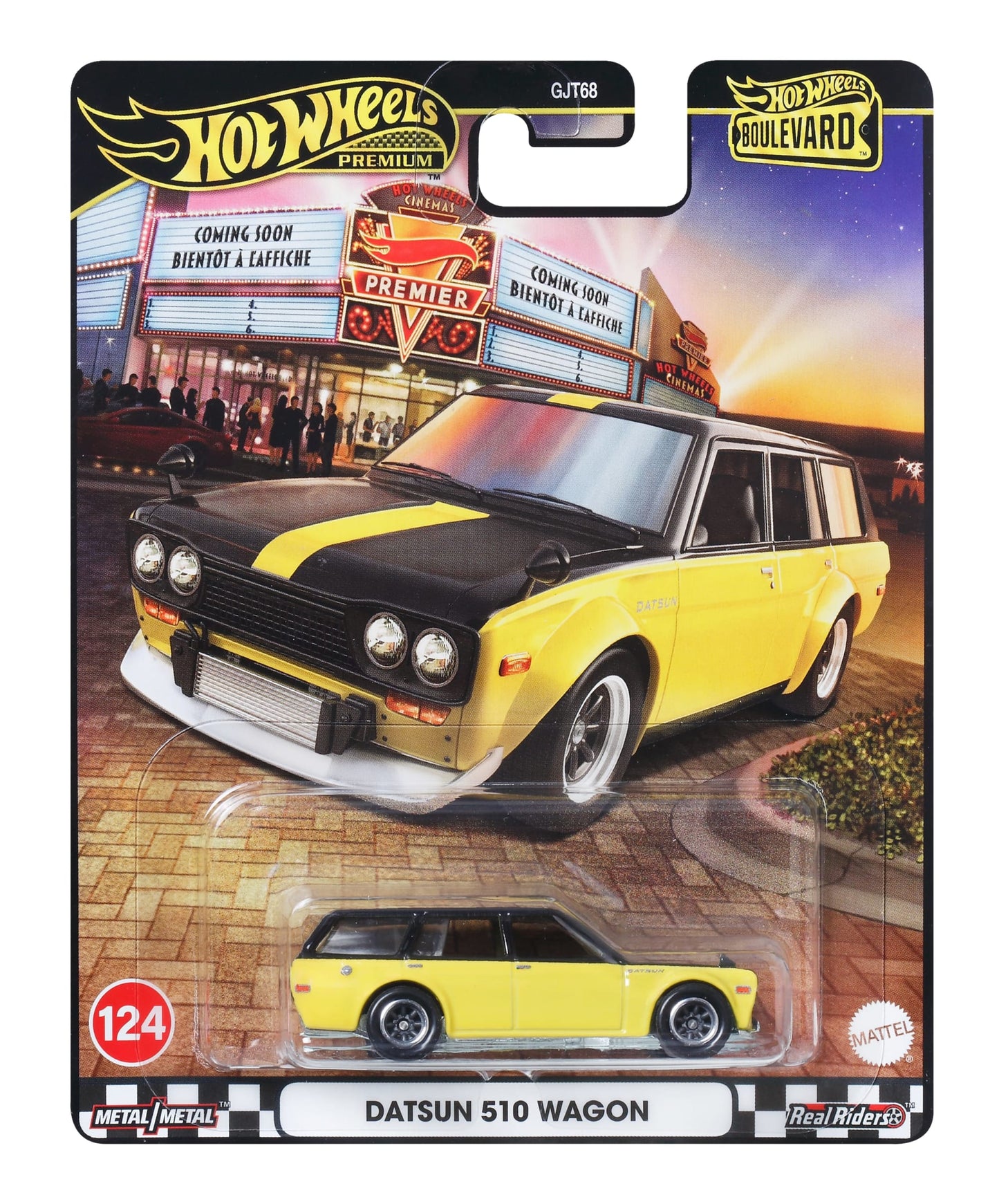 Hot Wheels Collector Vehículo de Colección Datsun Bluebird 510 Wagon