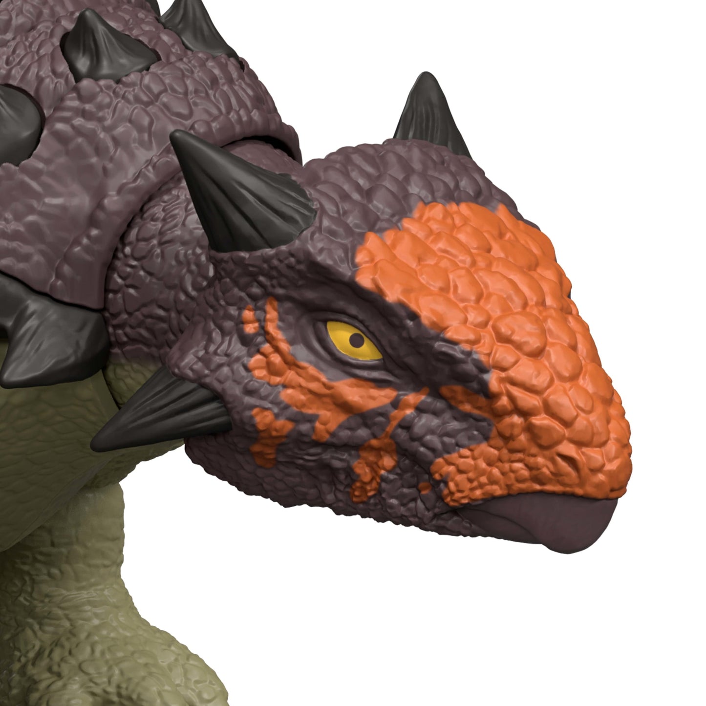 Jurassic World Dinossauro de Brinquedo Rebirth Rugido Selvagem Euoplocephalus