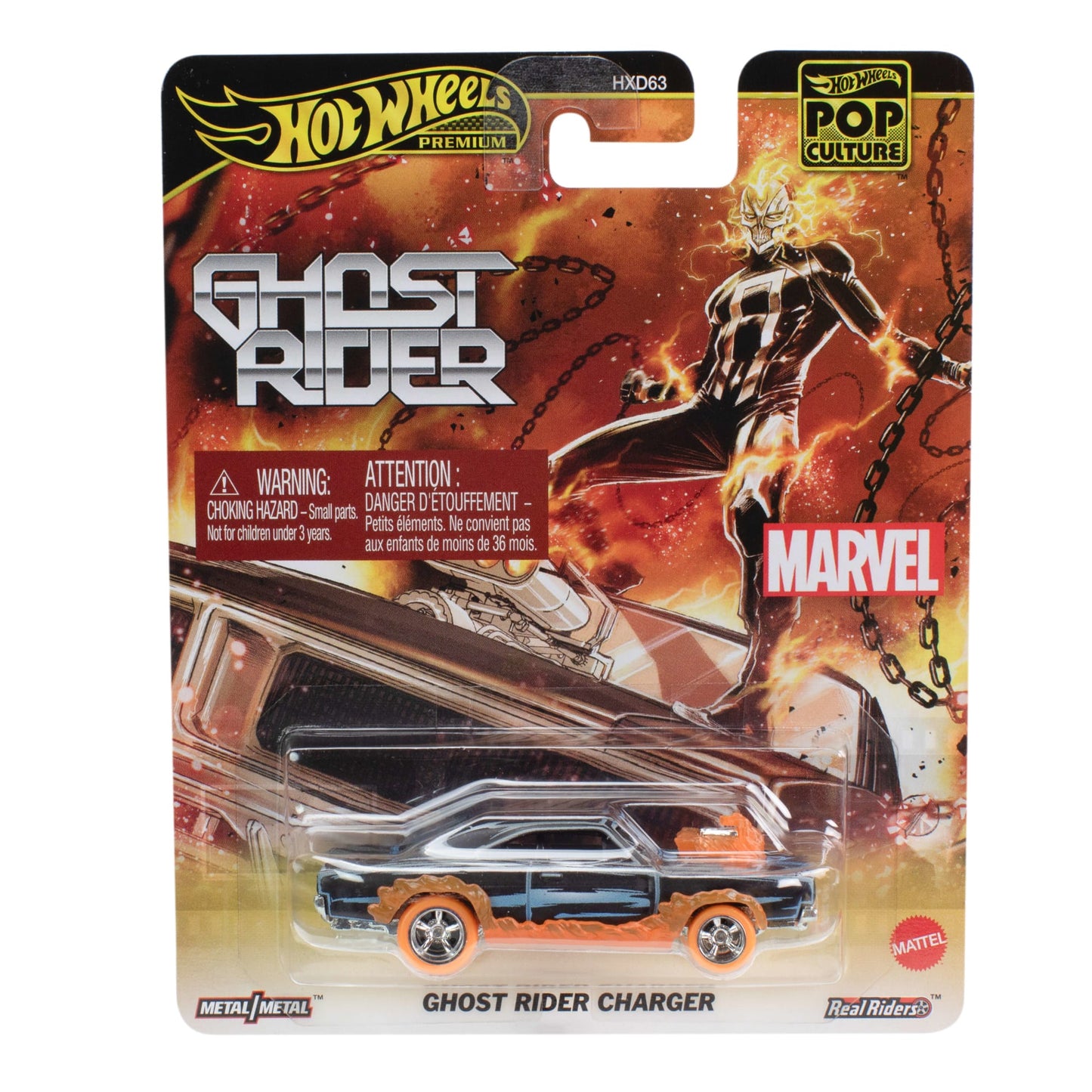 Hot Wheels Collector Vehículo de Colección Ghost Rider Charger