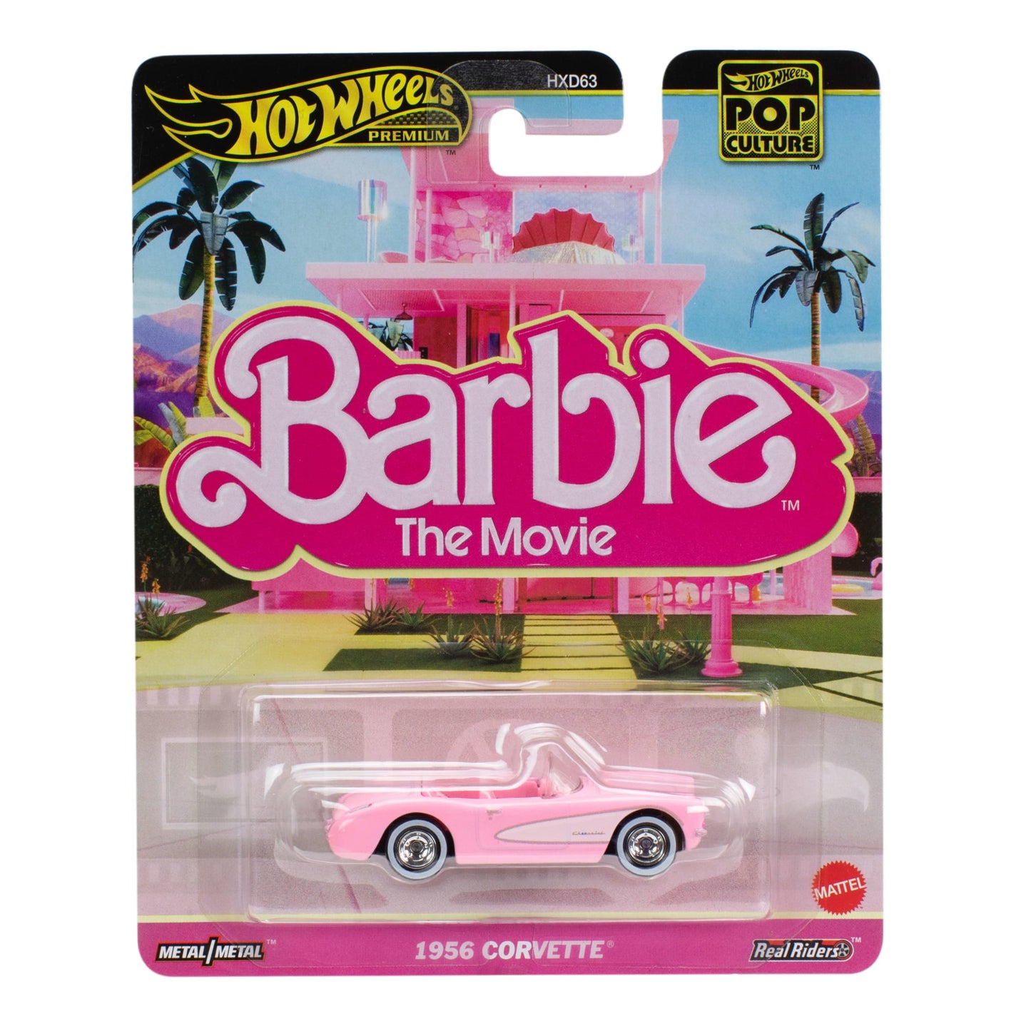 Hot Wheels Collector Vehículo de Colección Barbie Película Corvette