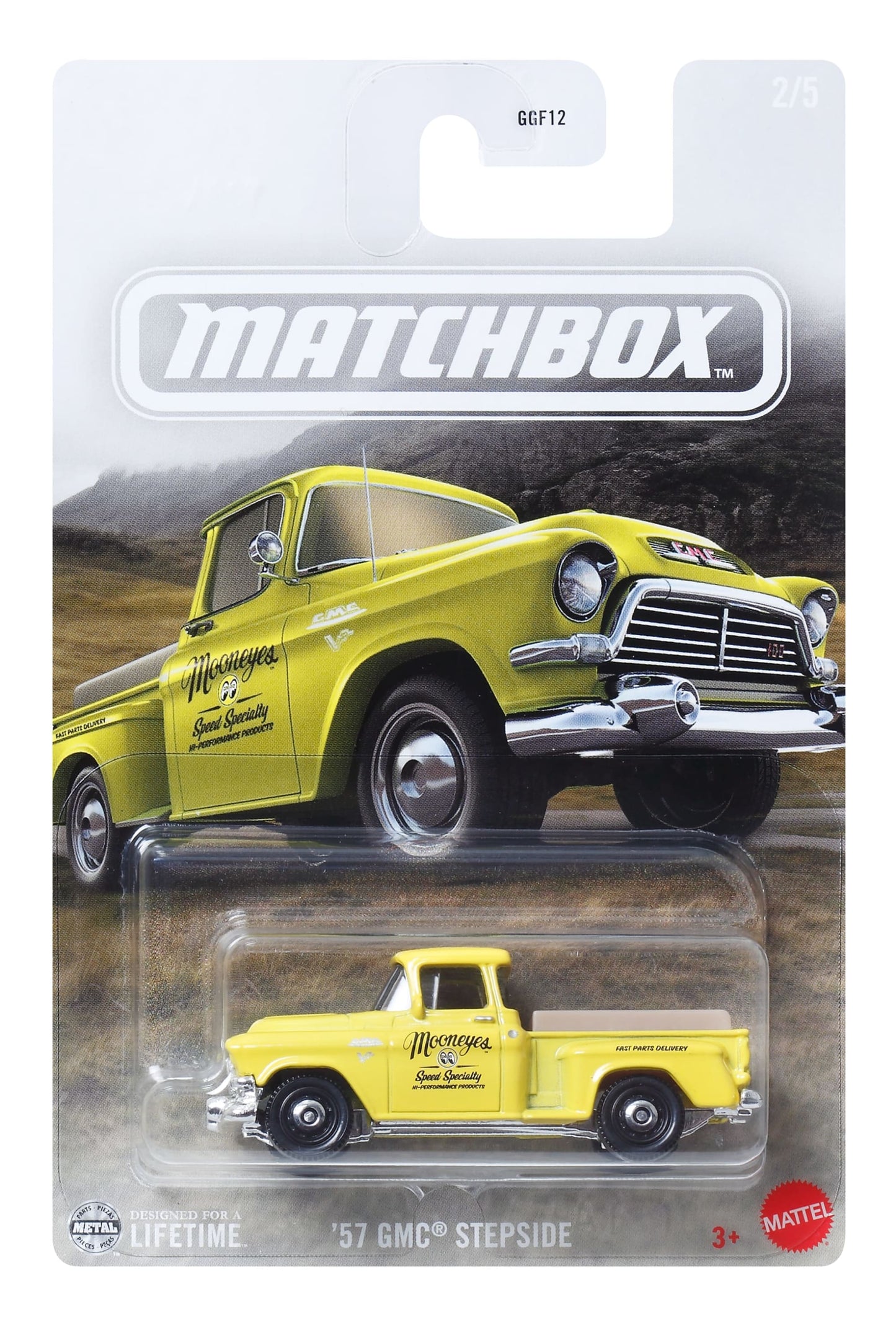 Matchbox Diecast Veículo de Brinquedo '57 GMC Stepside
