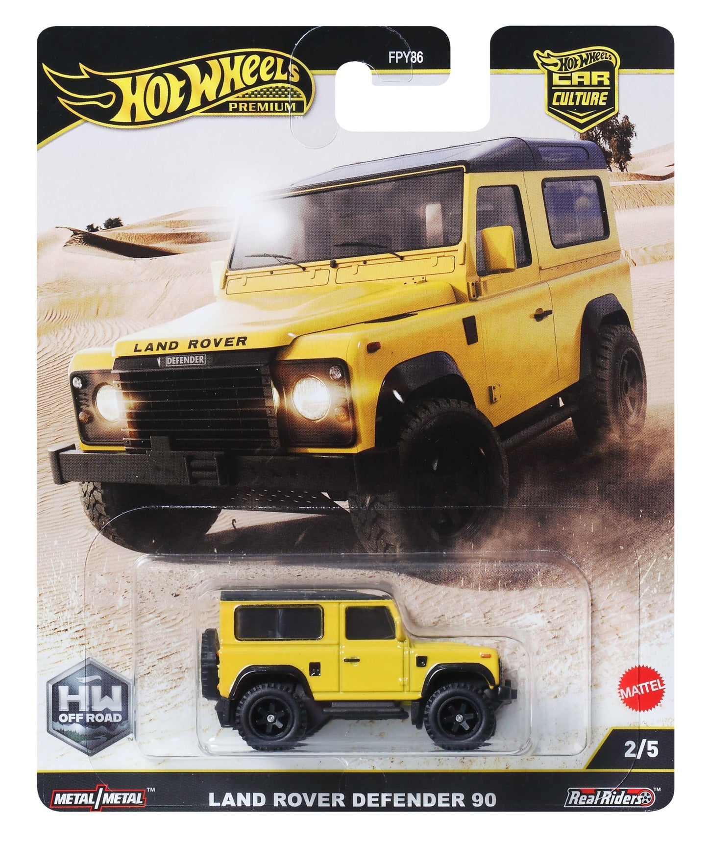 Hot Wheels Collector Veículo de Brinquedo Land Rover Defender 90