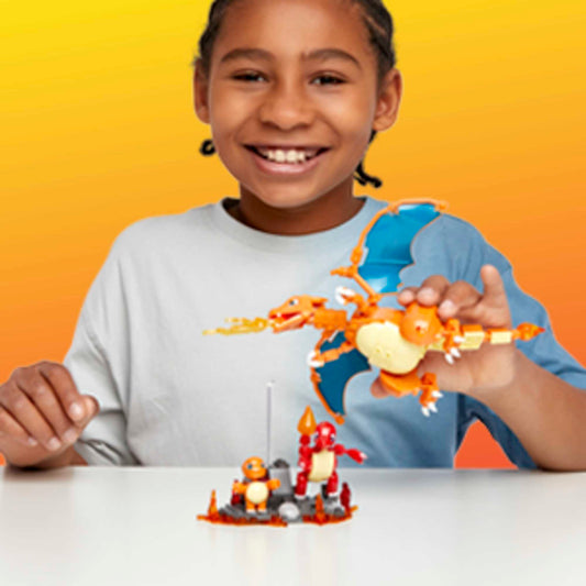 Mega Construx™ Pokémon™ Évolutions de Salamèche
