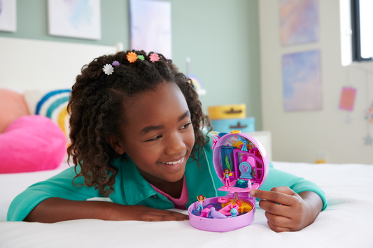 Polly Pocket Coffret Sauvetage du Dauphin, 2Micro-Poupées, Anim.