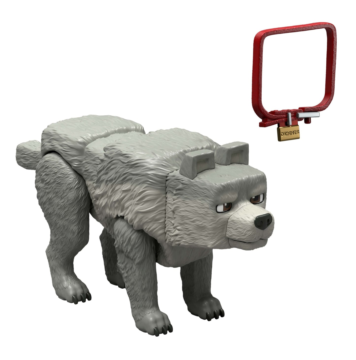 Minecraft La Película Figura de Acción Lobo de 4 pulgadas