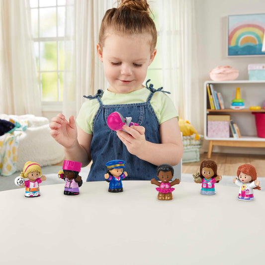Little People Barbie Tu Peux Être Qui Tu Veux Coffret Figurines