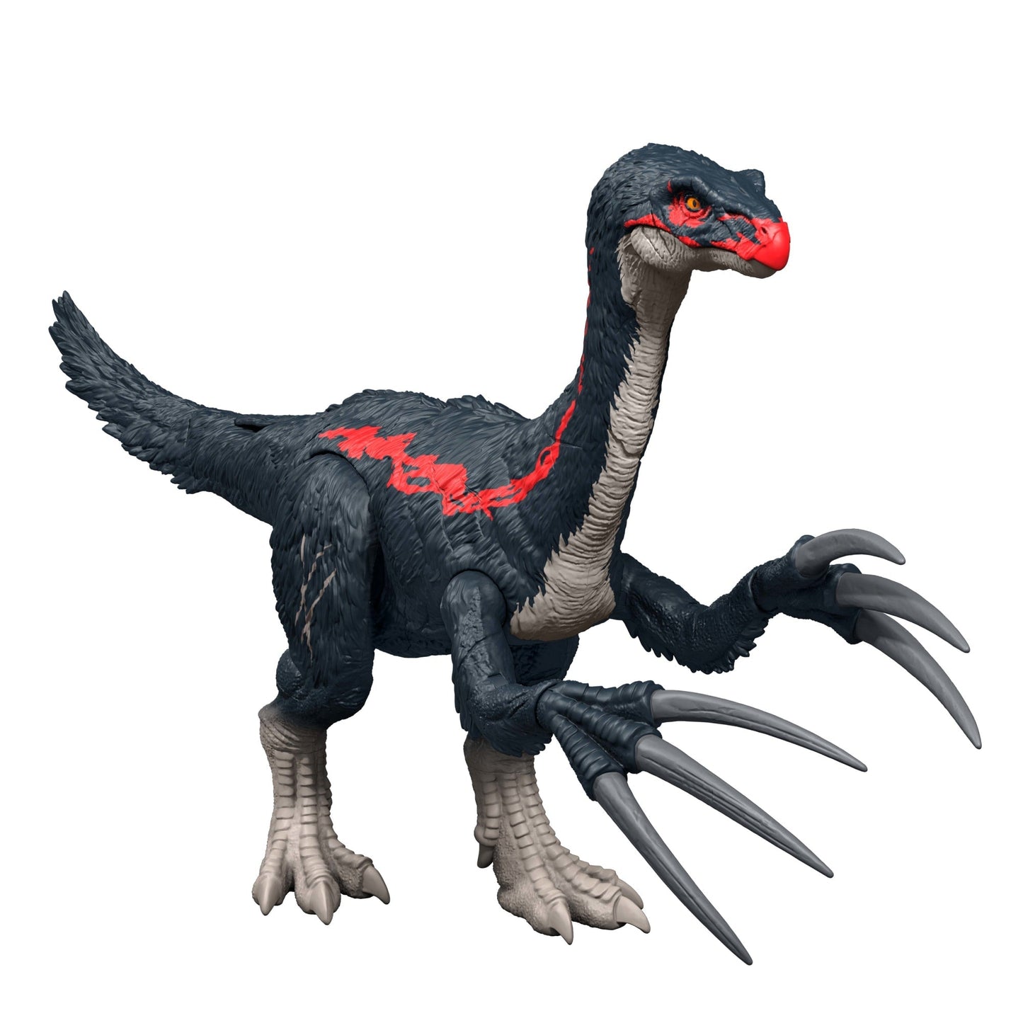 Figurine de Dinosaure Therizinosaurus Slash N Roar Monde Jurassique, Jouet D’Attaque Émettant des Sons, La Théorie du Chaos