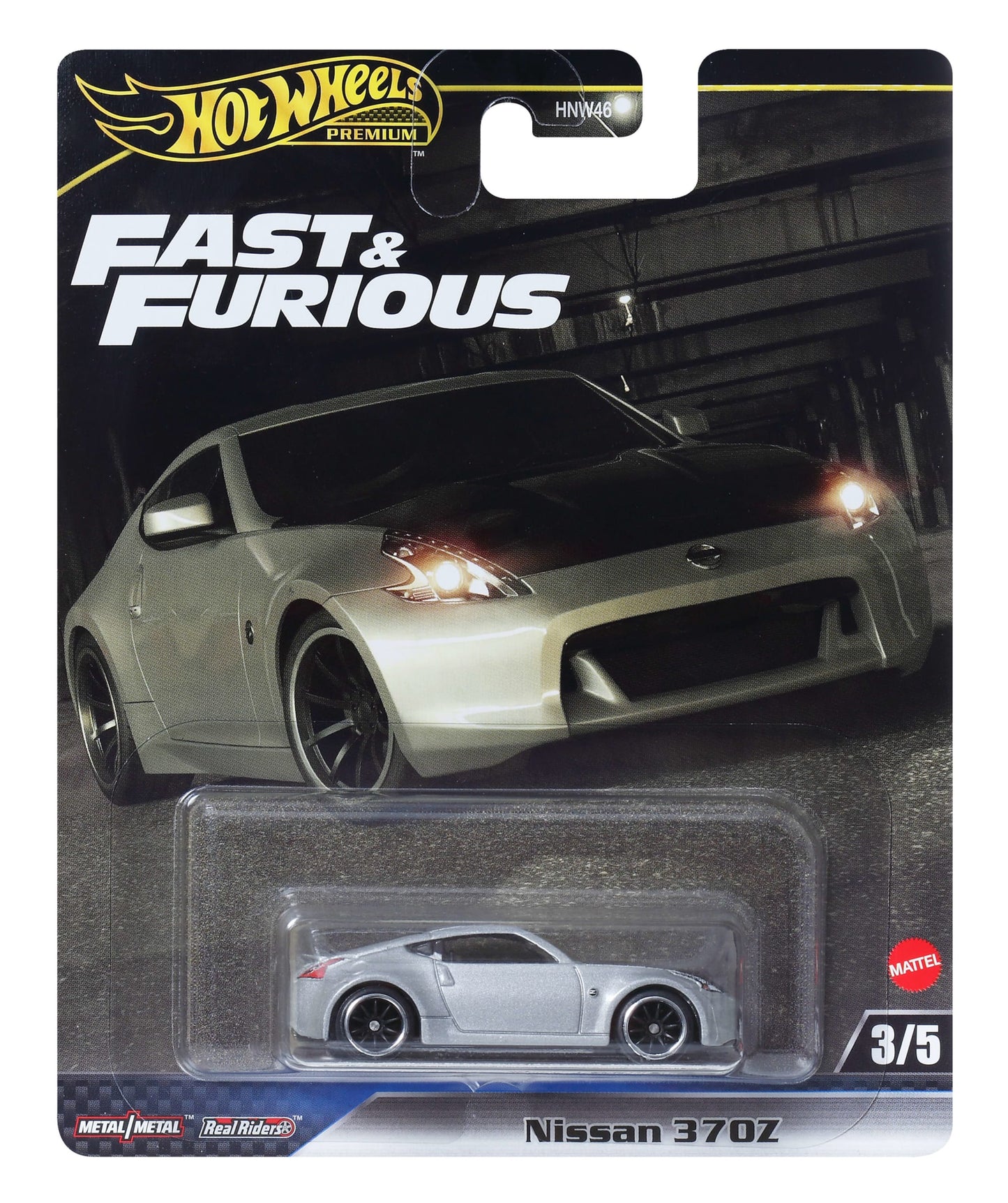 Hot Wheels Collector Veículo de Brinquedo Carro Fast e Furious Nissan 370Z