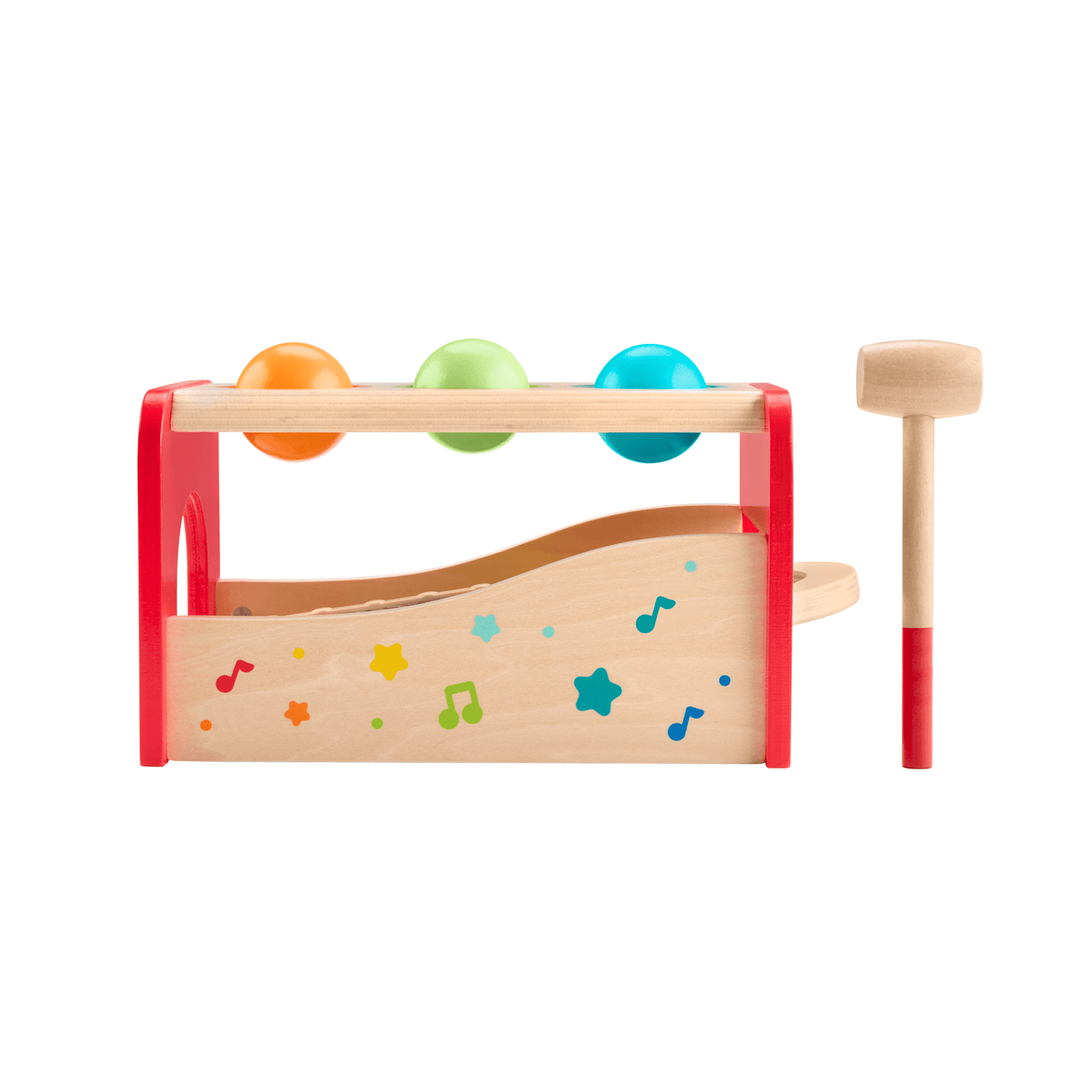 Fisher-Price® Xylophone Bim Bam, Instrument de Musique, 6 Éléments