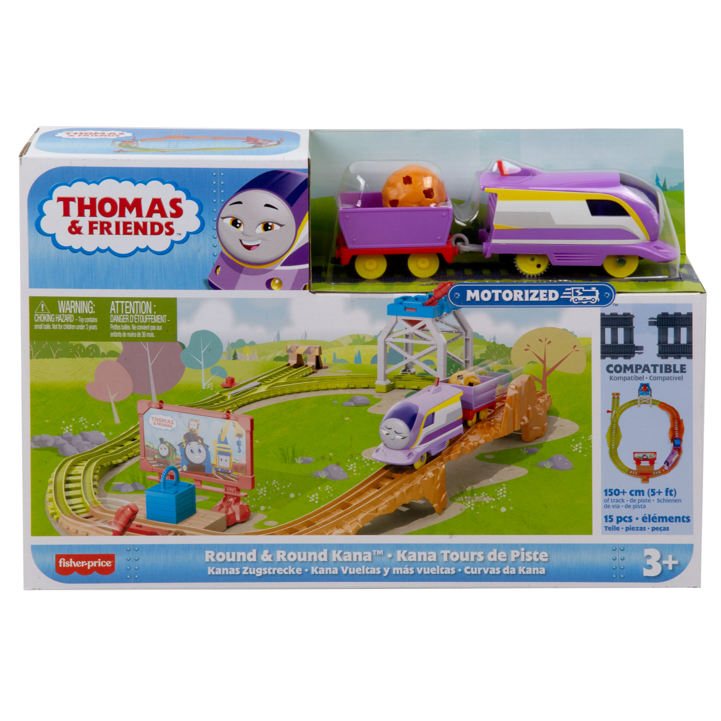 Thomas et ses Amis Coffret Train et Piste Kana Tours de Piste