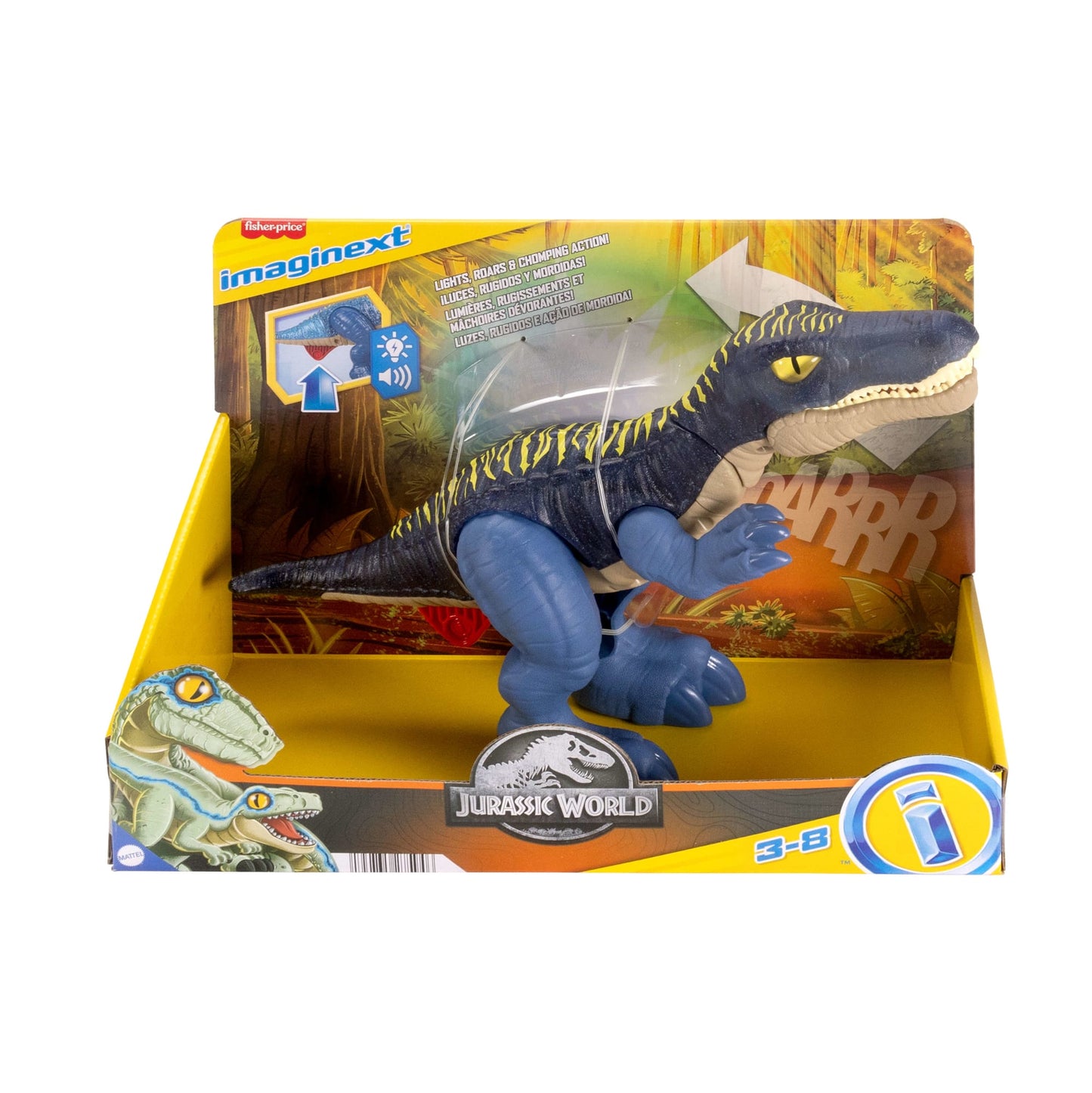 Imaginext Jurassic World Dinosaurio de Juguete Barynoyx