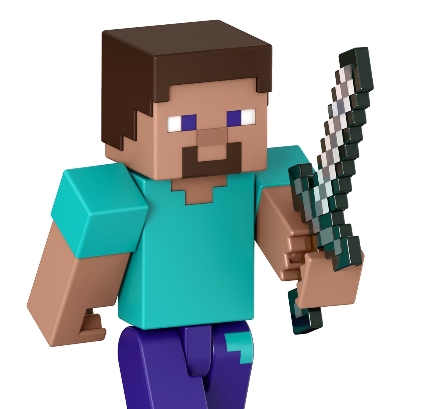 Minecraft Action Figures & Accessories Collection, 3.25-inch Scale & Pixelated Design (Characters May Vary)