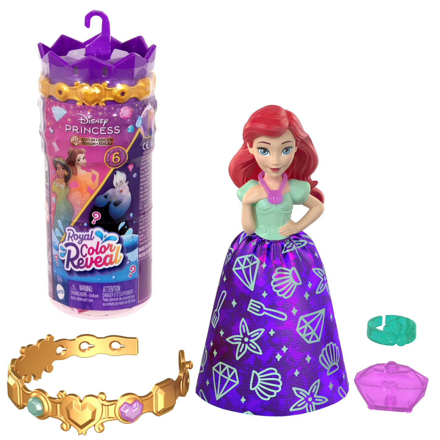 Princesses Disney Royauté Color Reveal Princesse Ou Méchante
