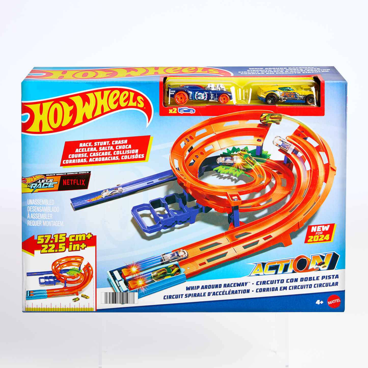 Hot Wheels Action Pista de Brinquedo Circuito Giro Veloz