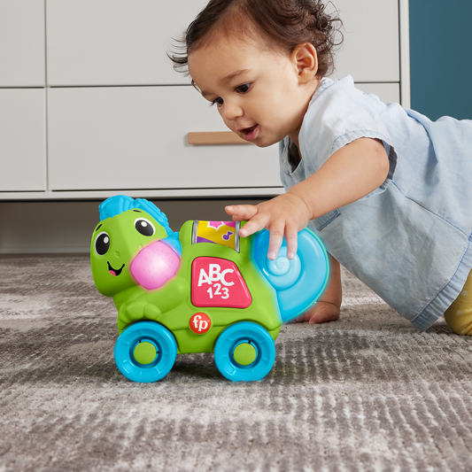 Fisher-Price Link Squad Caméléon Marche et Couleurs, Lumières