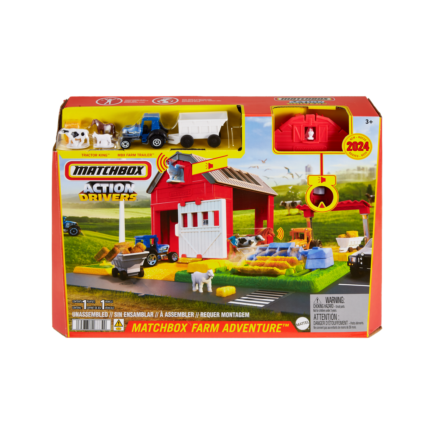 Matchbox Action Drivers Coffret Aventure à La Ferme Matchbox