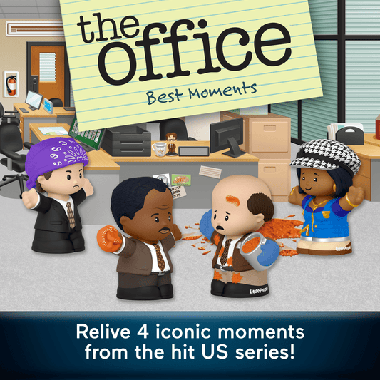 Little People Collector The Office TV Show Best Moments Special Edition Set, 4 Figures