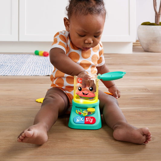 Fisher-Price Rires et Éveil Mélangeur à Boissons Chiffres et Couleurs