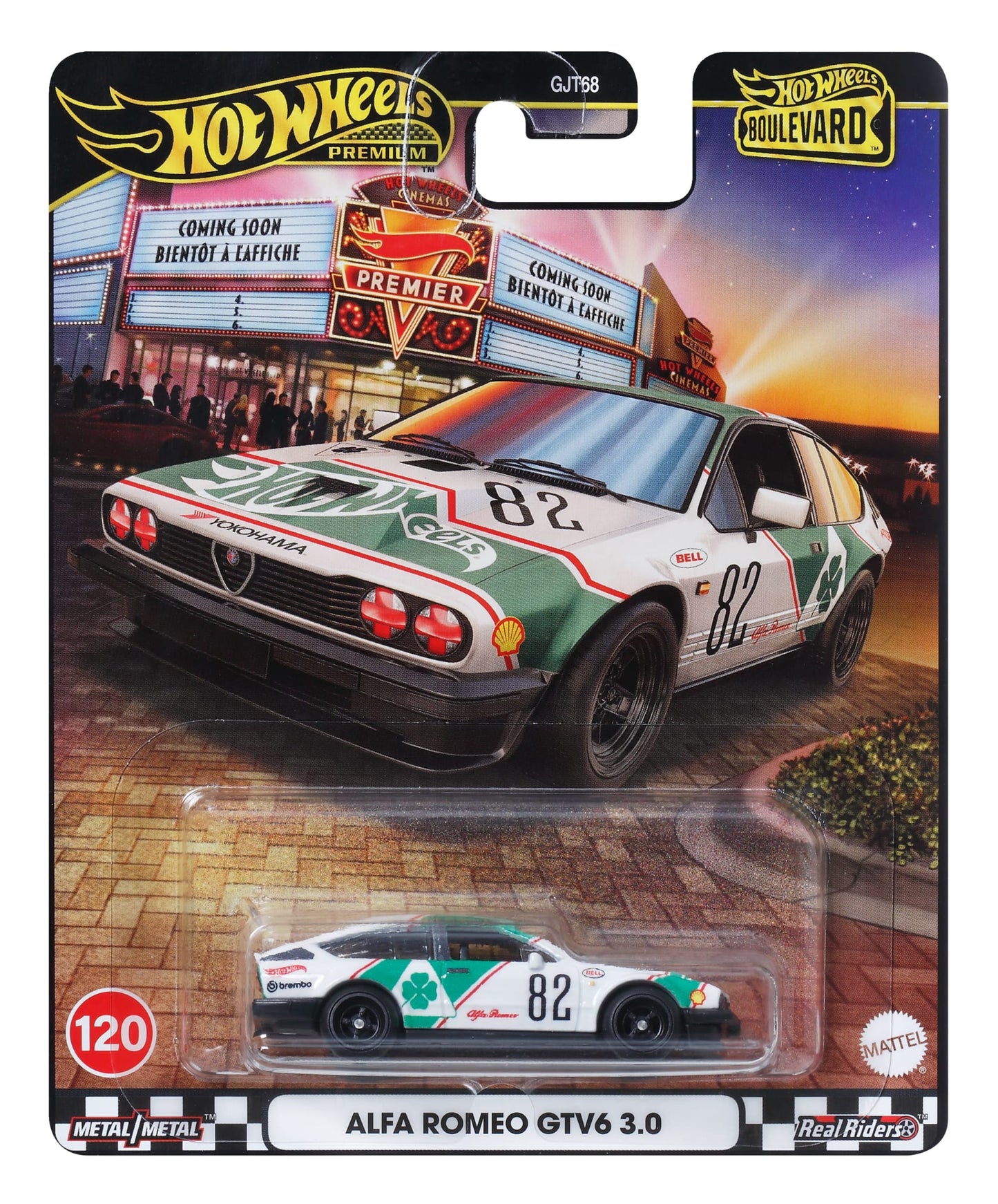 Hot Wheels Collector Vehículo de Colección Alfa Romeo GTV6 3.0