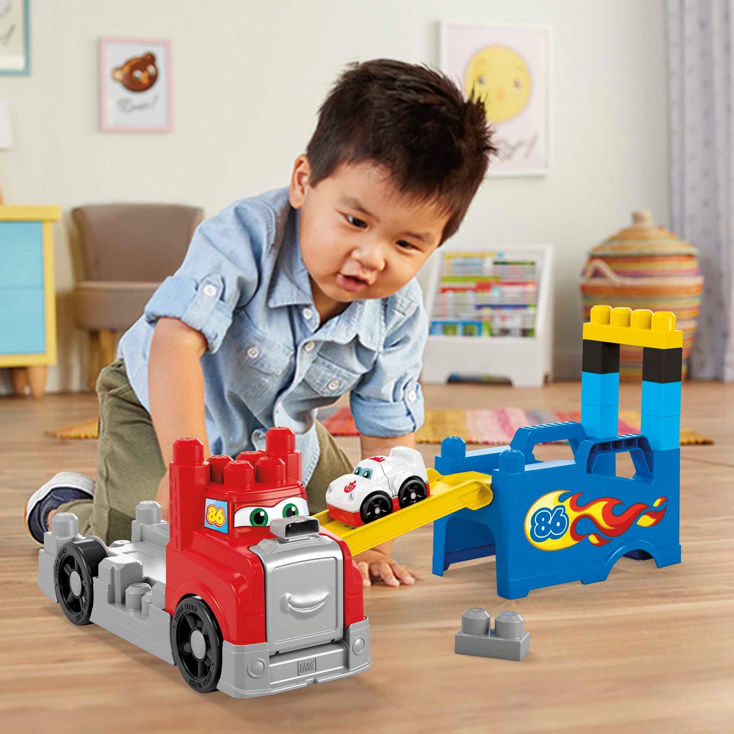 Mega Bloks Mon Camion de Course