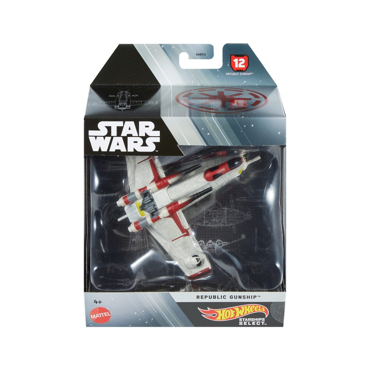 Hot Wheels Collector Veículo de Brinquedo Star Wars Armamento da República