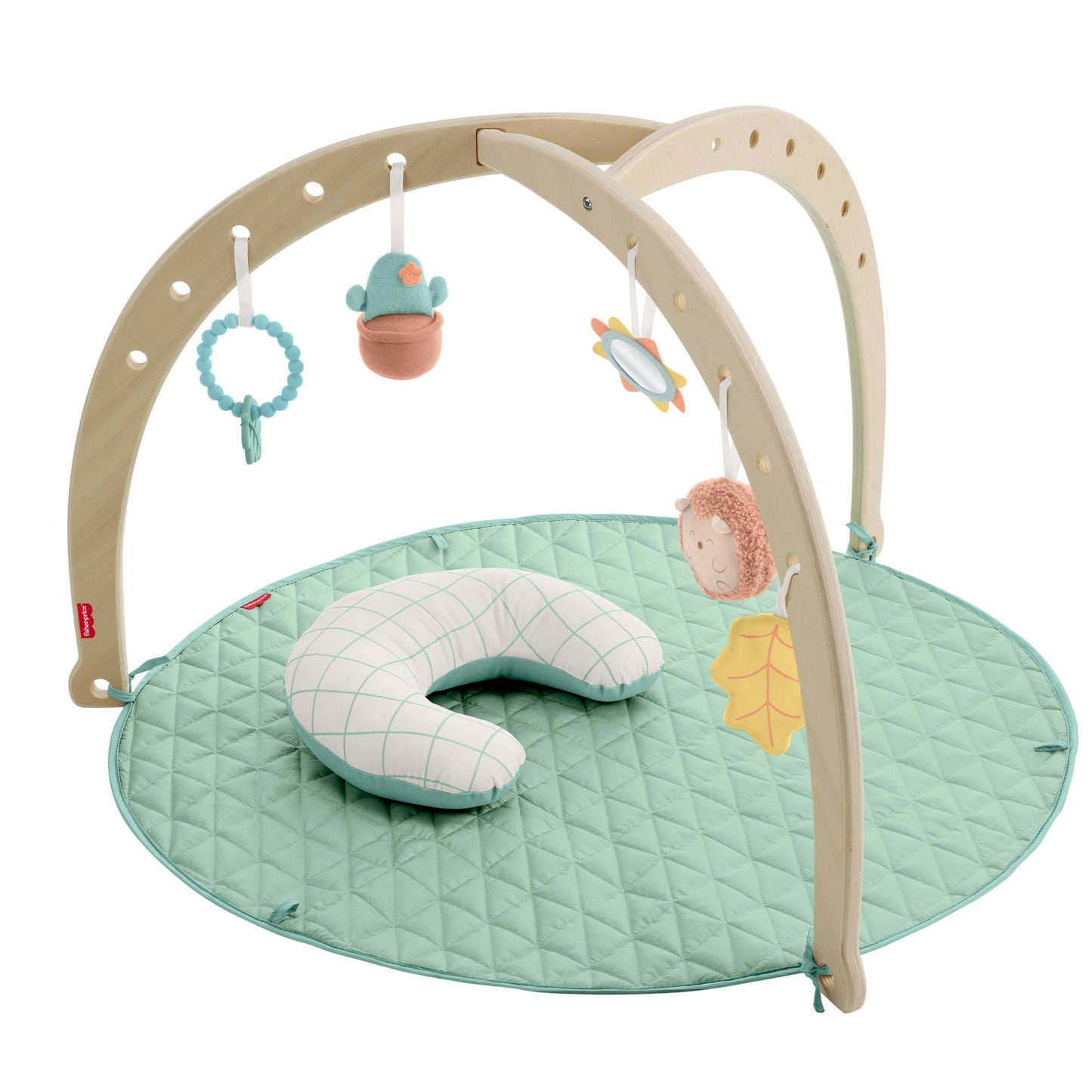 Fisher-Price Tapis D’Activités de Luxe en Bois, Jouets de Développ.