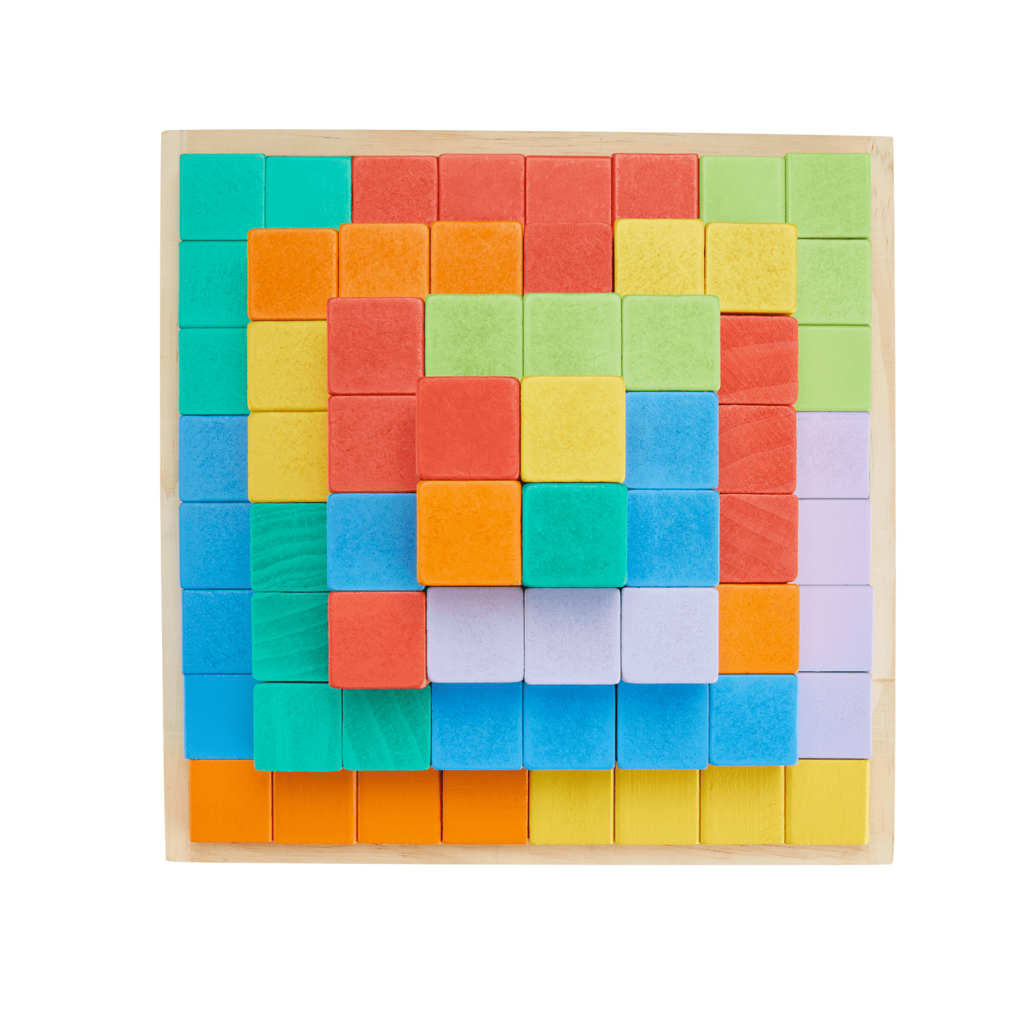 Fisher-Price Blocs à Empiler en Bois, 65Éléments en Bois