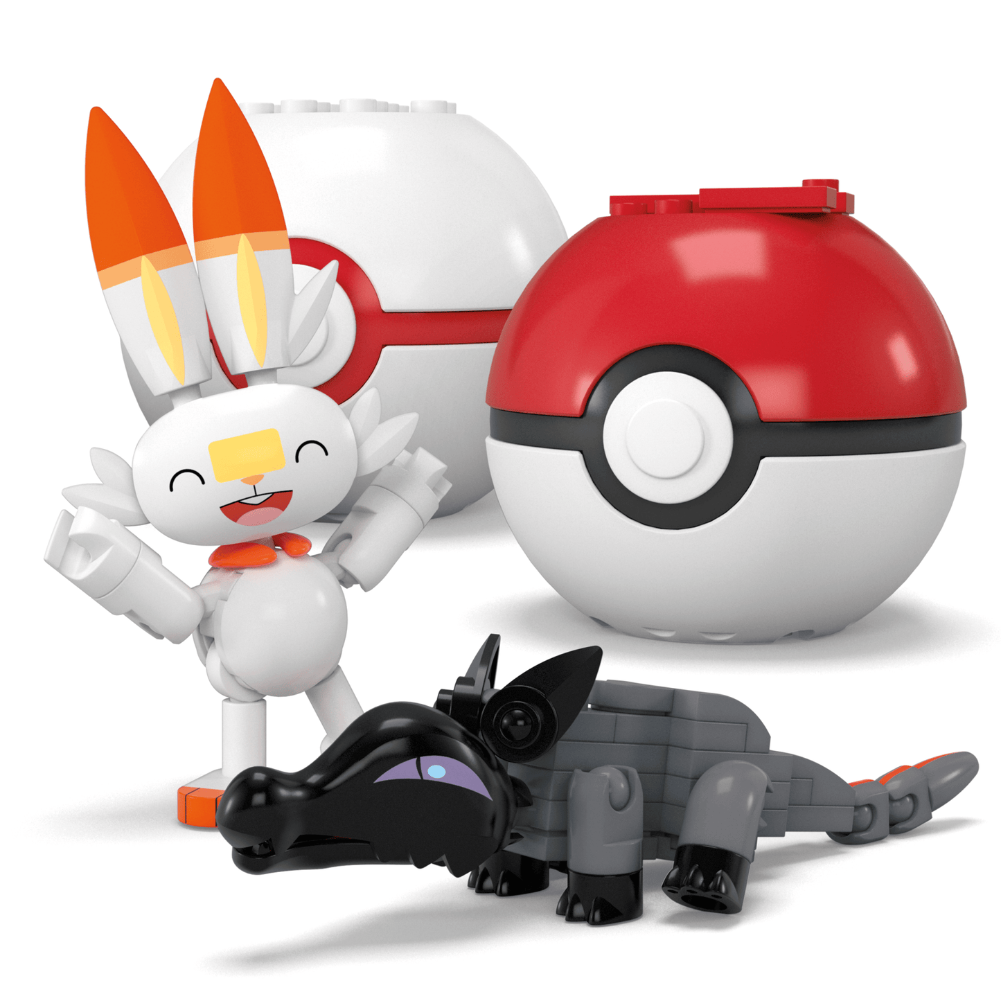 Mega Pokémon Figurines Articulées Équipe de Type Feu (105 Pces)