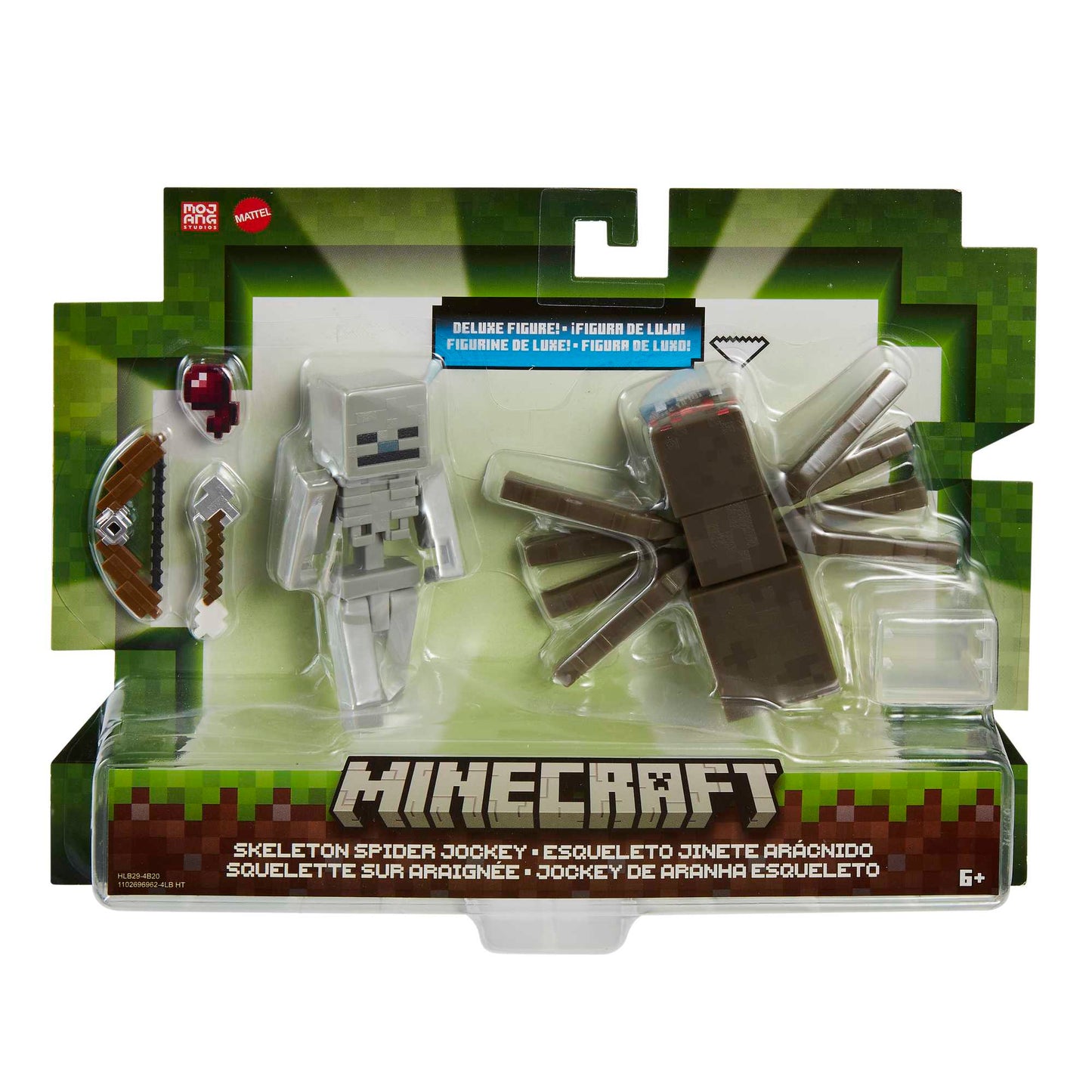 Minecraft Toys, 2-Pack Of Action Figures, Gifts For Kids