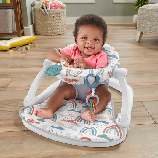 Fisher-Price Siège Jeu et Confort Averses Arc-en-Ciel