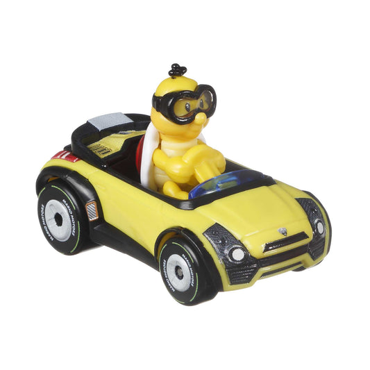 Hot Wheels Mario Kart Veículo de Brinquedo Lakitu Sports Coupe