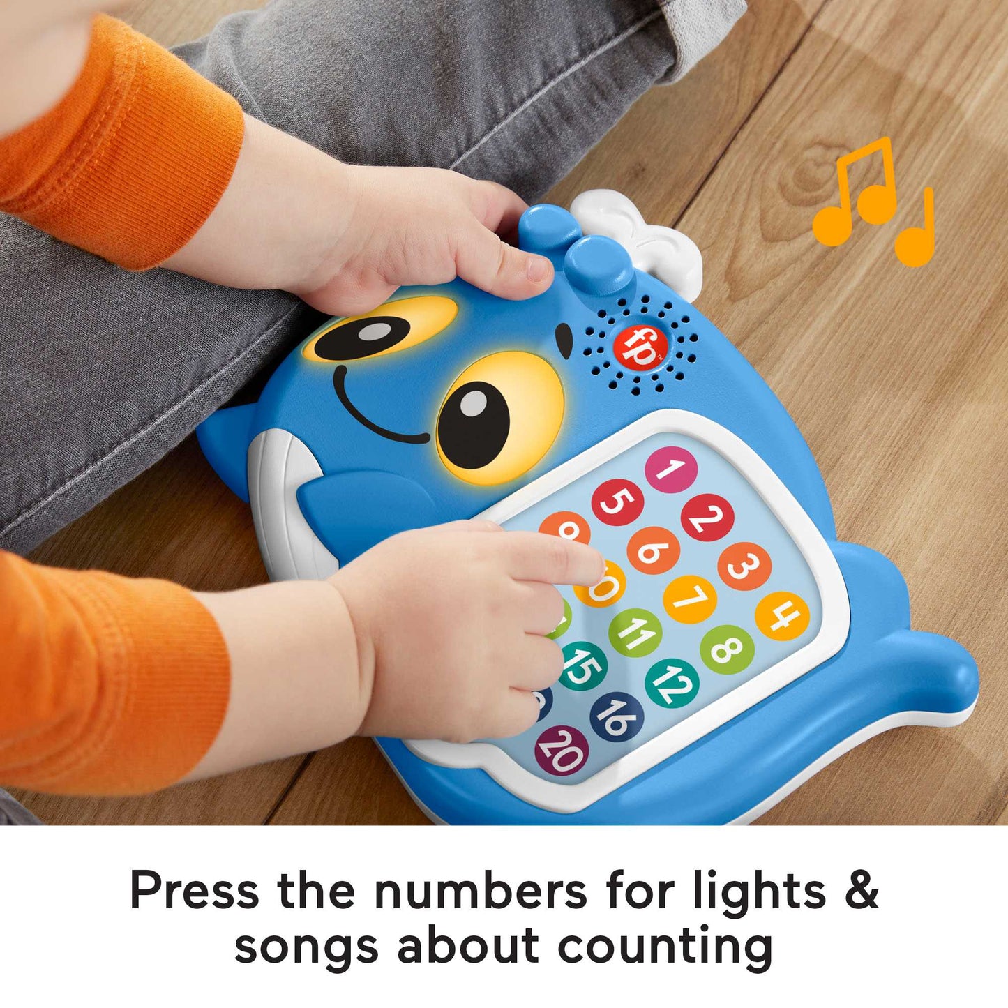 Fisher-Price Linkimals 1-20 Count & Quiz Whale