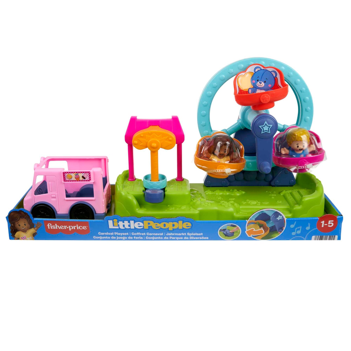 Fisher-Price Little People Coffret Fête Foraine, Grande Roue