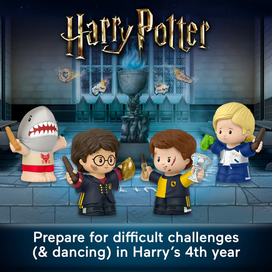 Little People Collector Harry Potter And The Goblet Of Fire Special Edition Set, 4 Figures