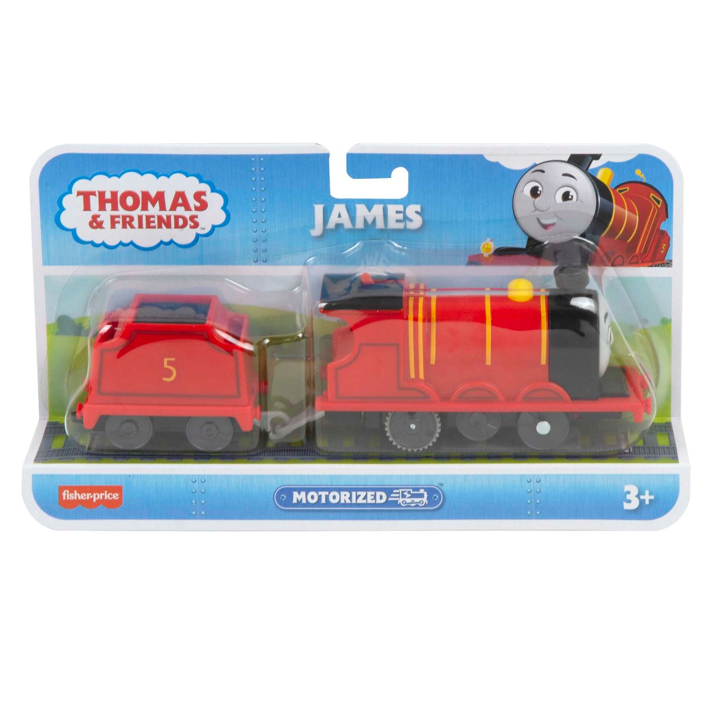 Thomas e Seus Amigos Trem de Brinquedo James Motorizado