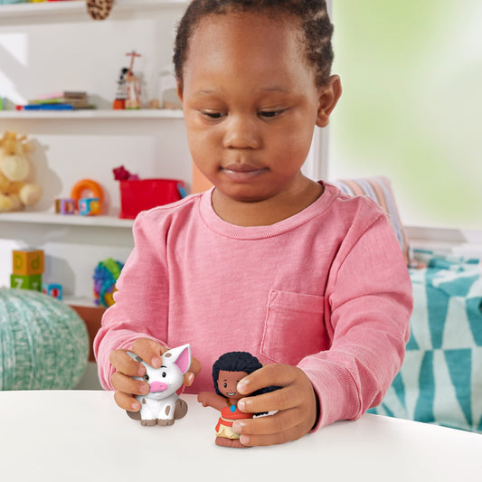 Fisher-Price Little People Princesses Disney Moana et Pua, 2 Fig.