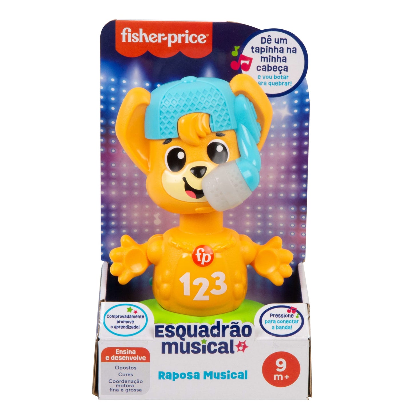 Fisher-Price Brinquedo para Bebês Esquadrão Musical Raposa Musical