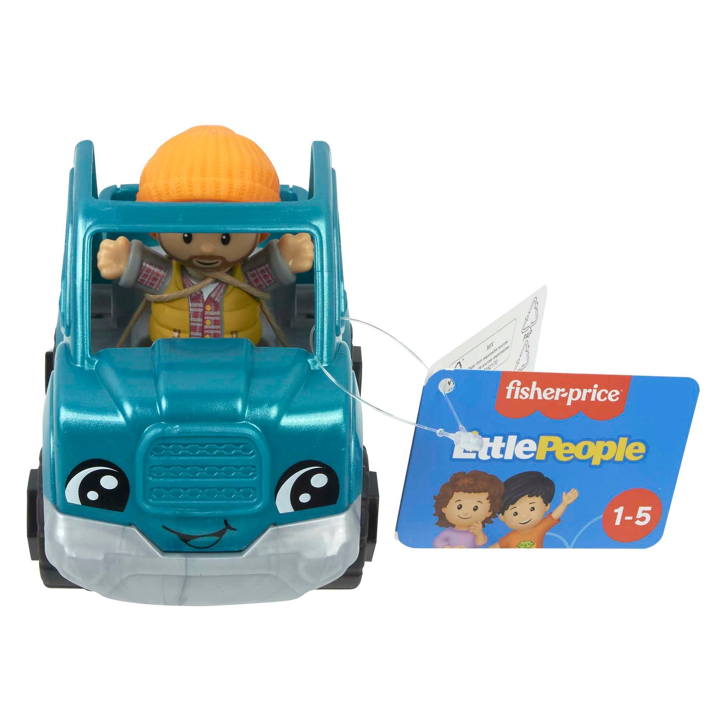 Fisher-Price Little People Pick-Up Truck Toy & Figure Set For Toddlers, 2 Pieces