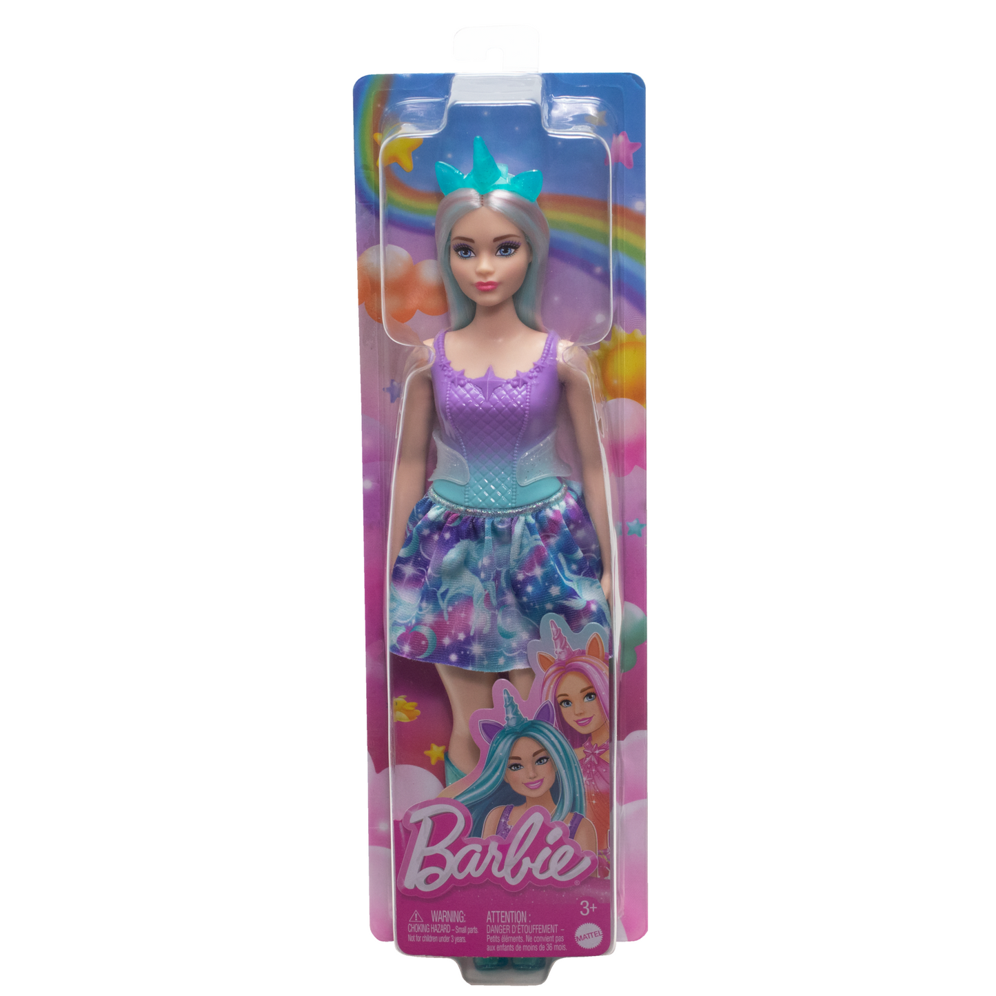 Barbie-Poupées Sirènes Avec Cheveux et Nageoire Colorés et Serre-Tête