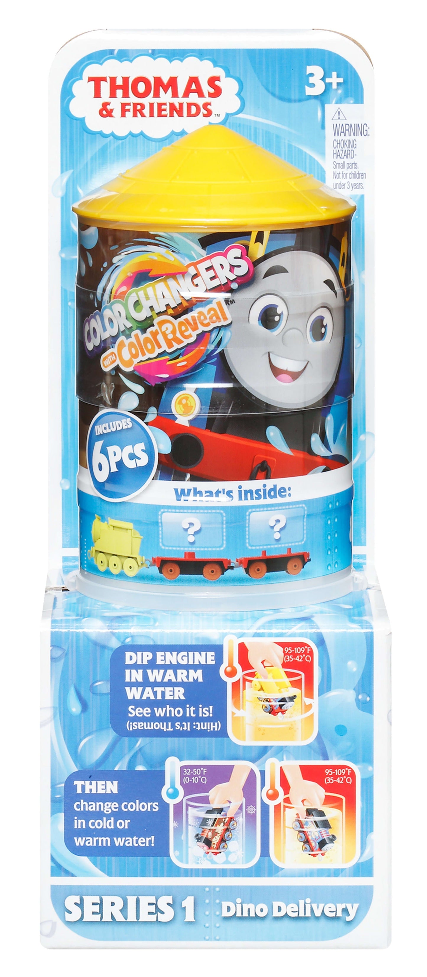 Thomas et ses Amis Color Reveal Train Avec Changement de Couleur