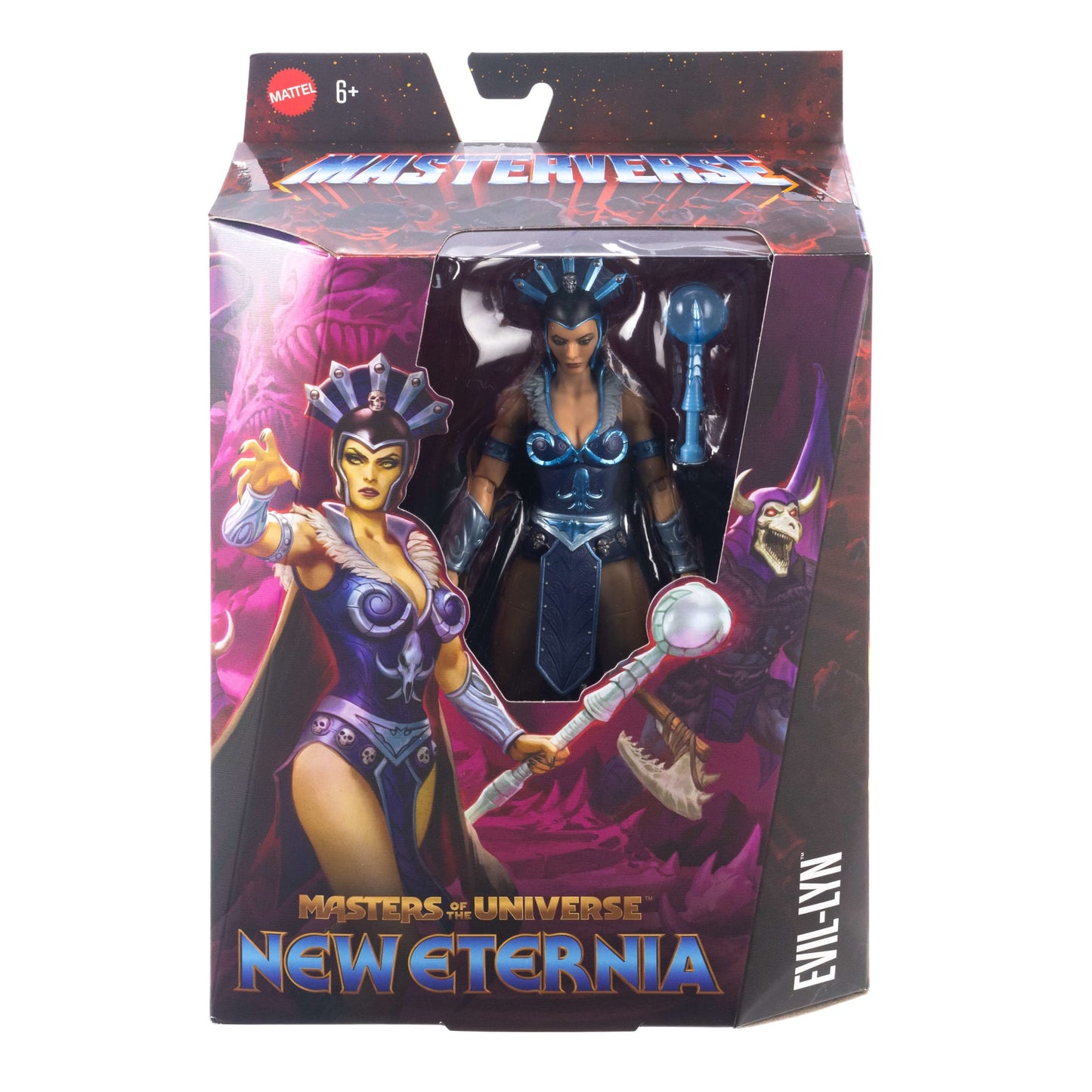 Masters Of The Universe Masterverse New Eternia Evil-Lyn Action Figure, MOTU Toy, 30 Articulations