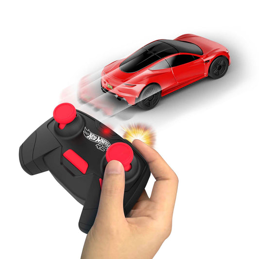 Hot Wheels Rc Tesla Roadster, Échelle 1:64, Véhicule Téléguidé