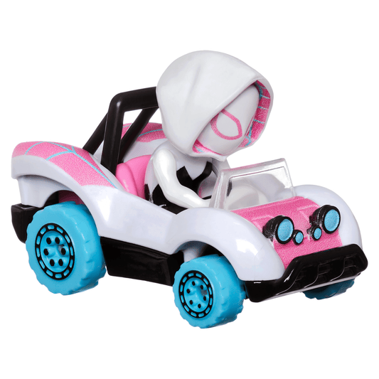 Hot Wheels RacerVerse Veículo de Brinquedo Spider-Gwen