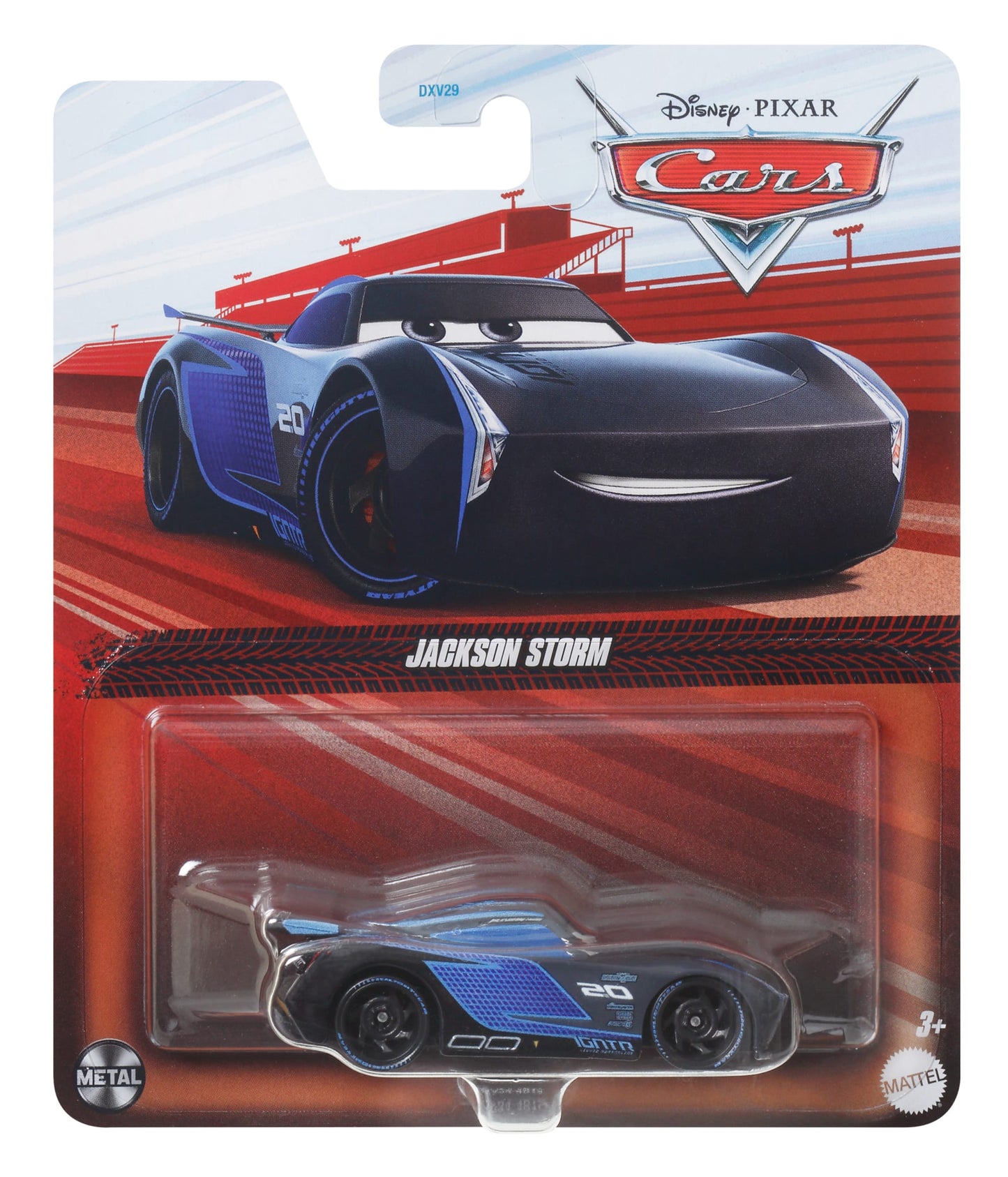 Cars de Disney y Pixar Diecast Vehículo de Juguete Jackson Storm
