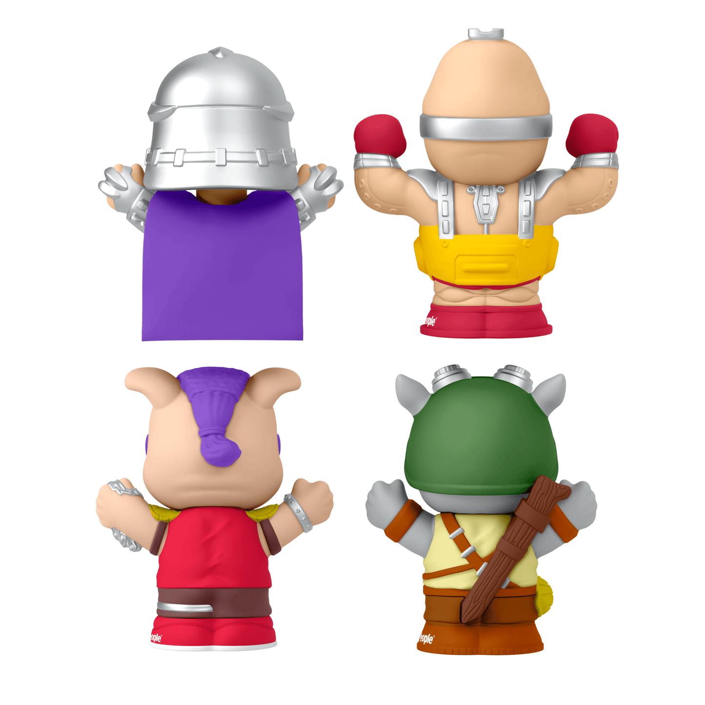 Little People Collector Teenage Mutant Ninja Turtles: Villains Special Edition Set, 4 Figures