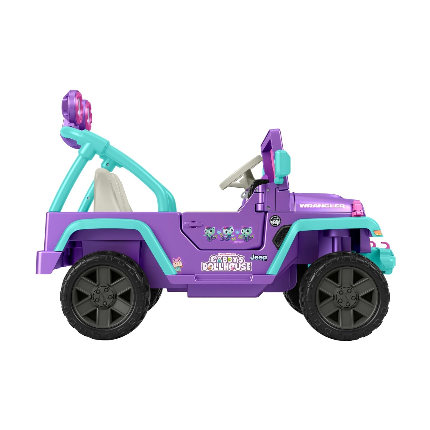 Power Wheels Jeep Wrangler La Maison de Poupée de Gabby, Sons